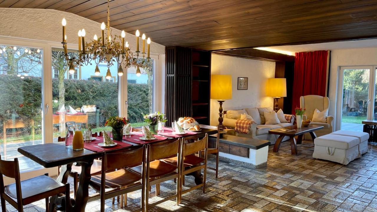 Large Holiday Apartment With Sauna, Terrace, Garden And Open Fireplace Lenggries Exterior foto