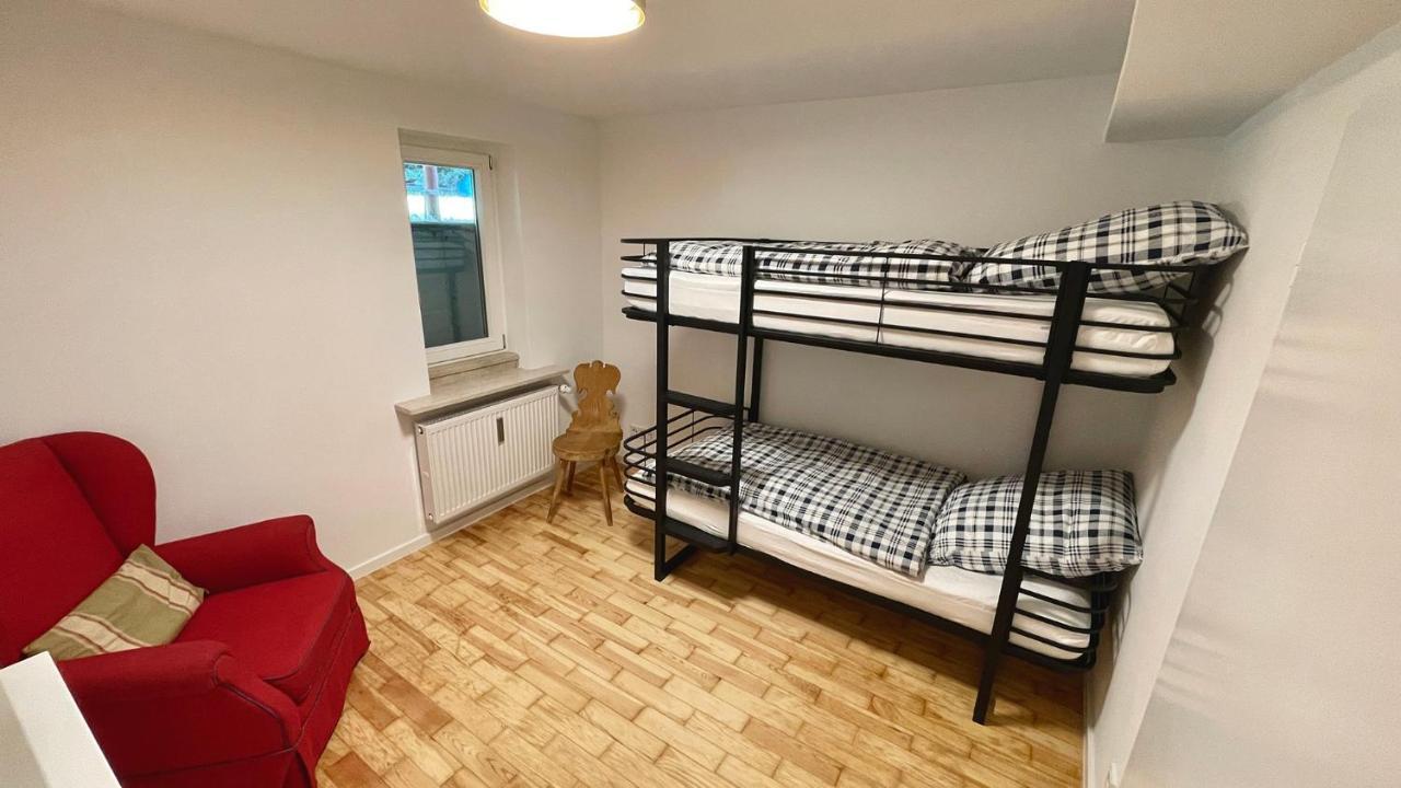 Large Holiday Apartment With Sauna, Terrace, Garden And Open Fireplace Lenggries Exterior foto